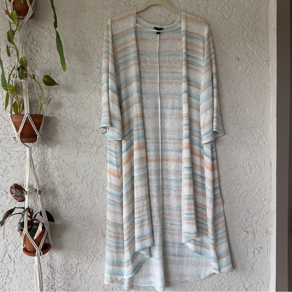 Torrid kimono hi-low duster size 1